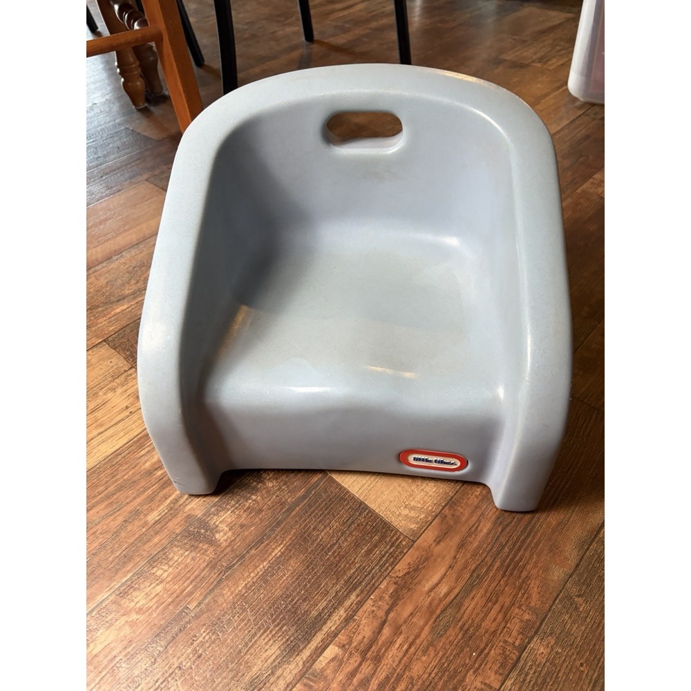 Vintage Little Tikes Toddler/Child/Kid Booster Seat w/Handle Blue